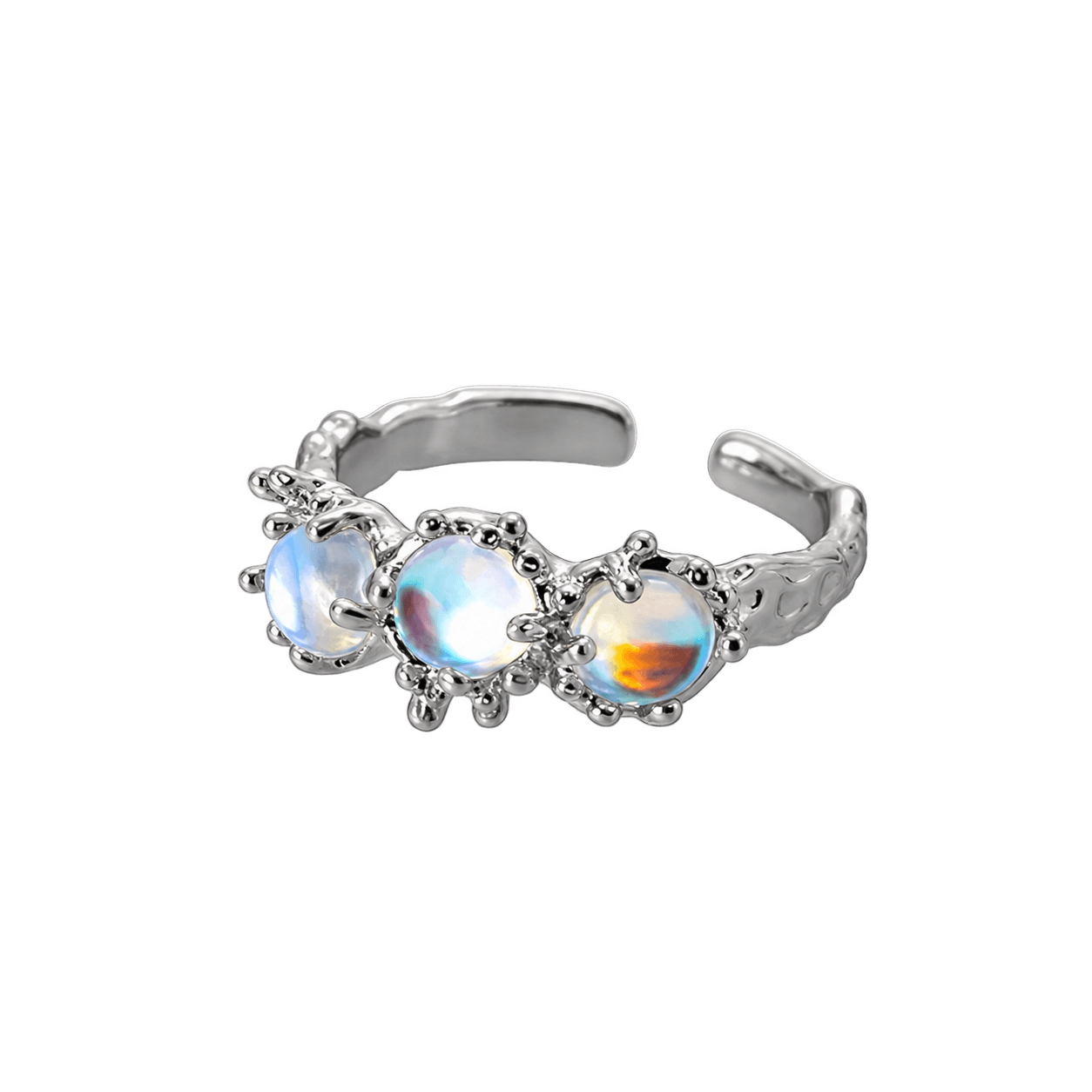 Starlight Constellation Ring in Silver and White
