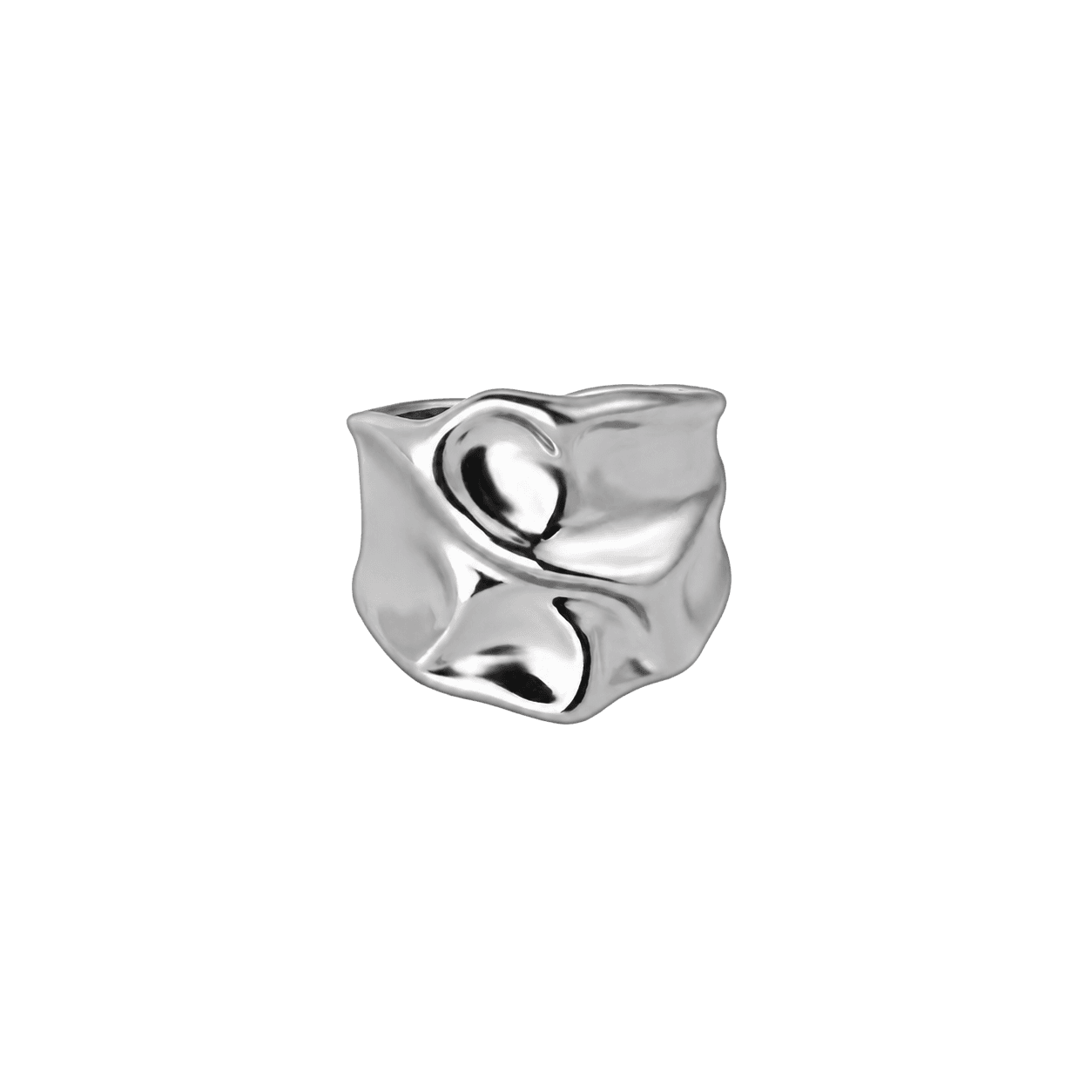 Silver Fold Ring in Silver