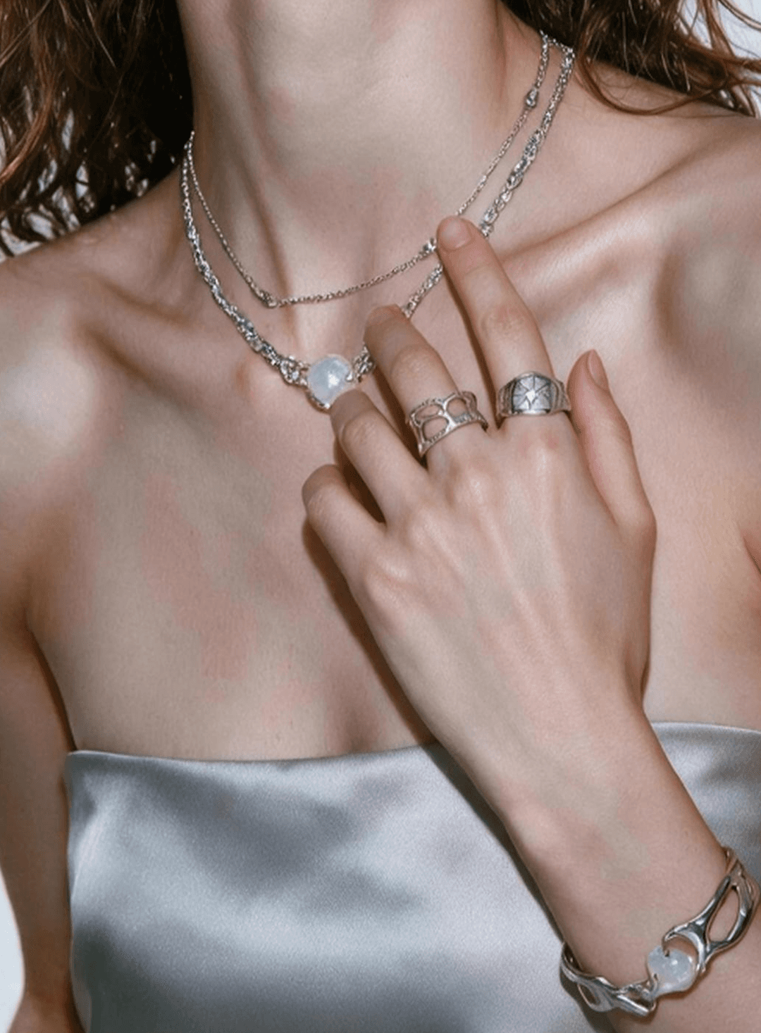 Starlit Tide jewelry collection